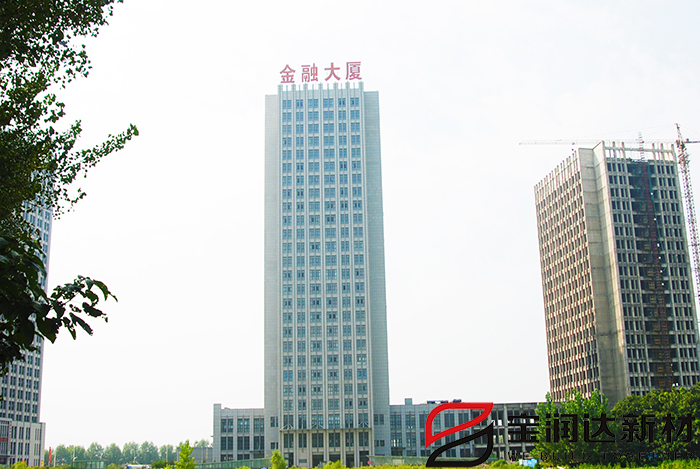 金融大厦仿石外墙保温一体板工程